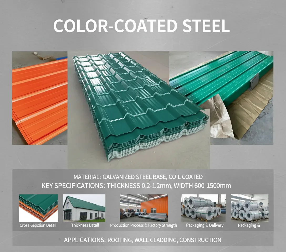 High strength color steel panel manufacturer
