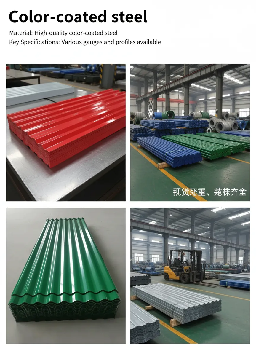 PPGI profiled sheet factory