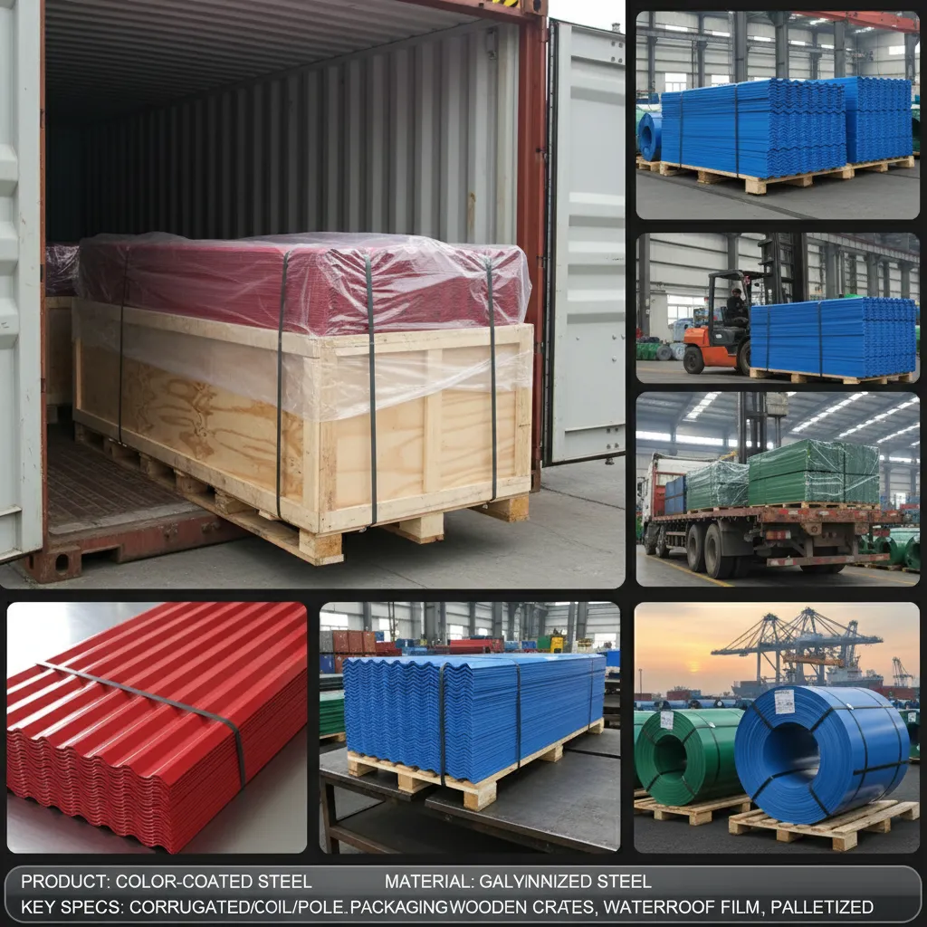 PPGI profiled sheet supplier