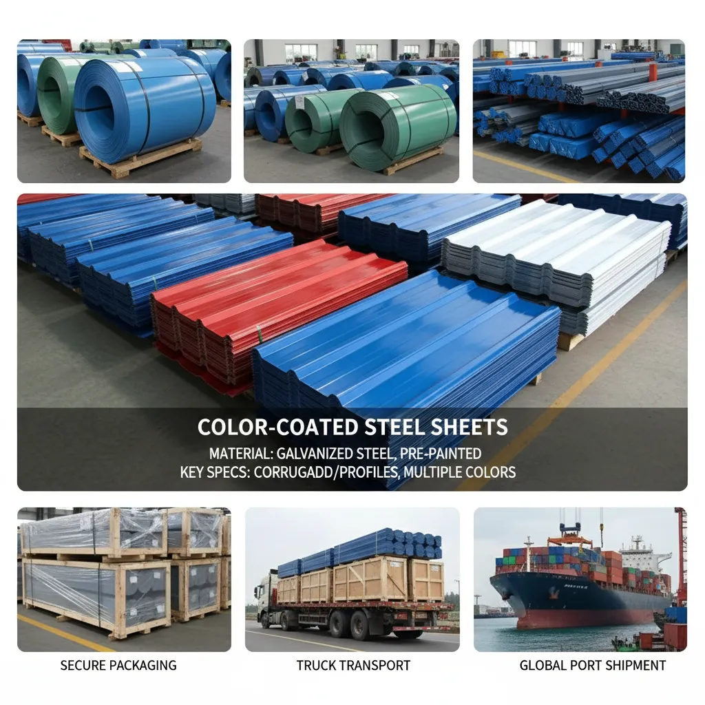 Color steel sheet supplier