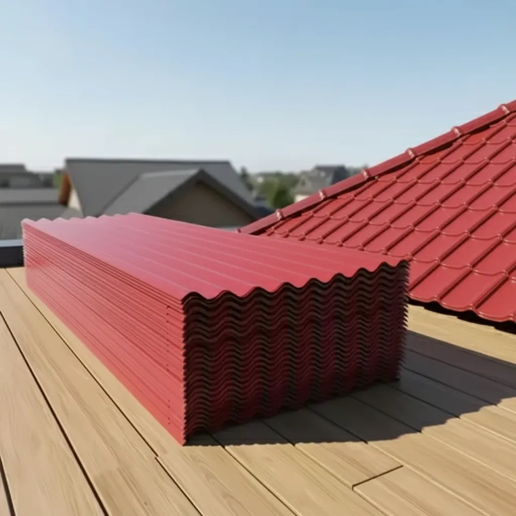 Roofing color steel sheet image thumbnail