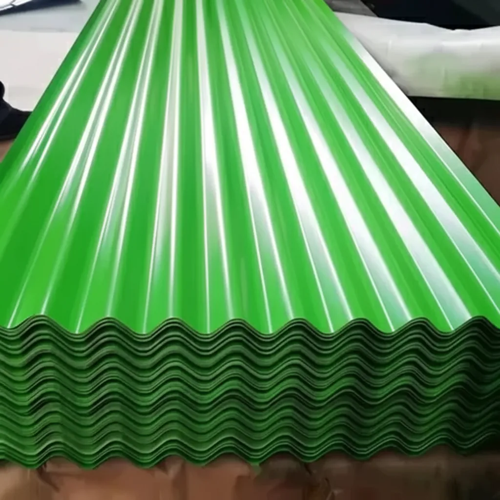 Aluminum zinc color coated steel sheet
