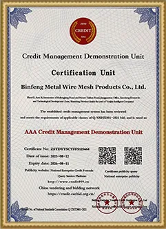 Certification