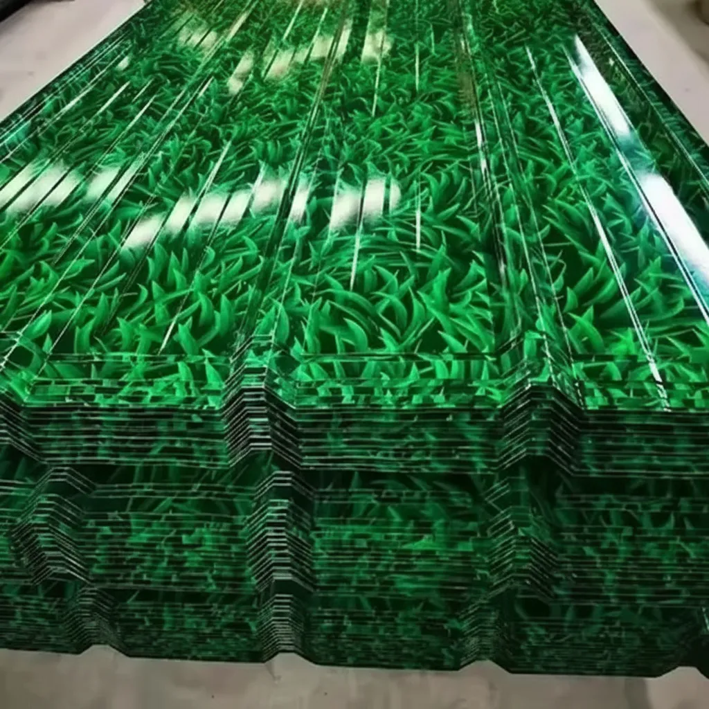 Aluminum zinc color coated steel sheet image thumbnail
