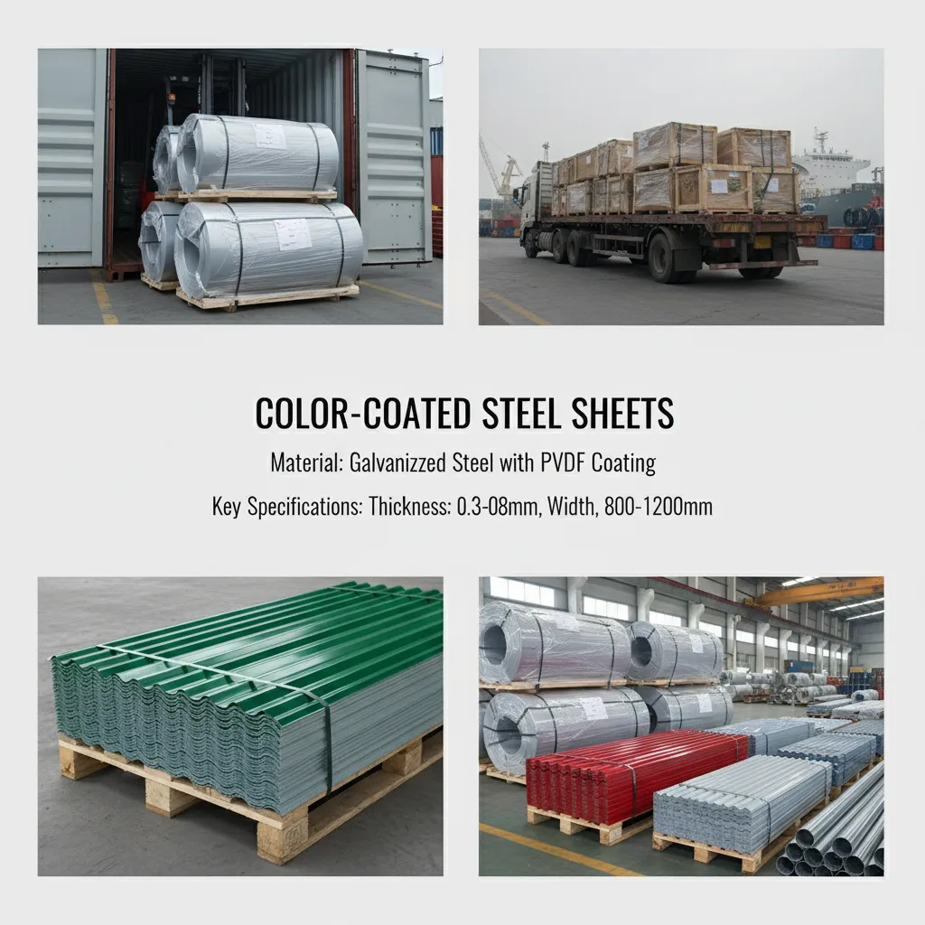 Color steel sheet supplier