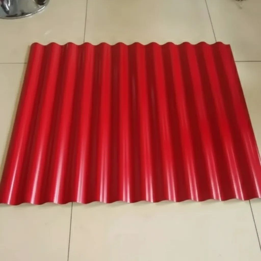 Custom profiled color steel sheet