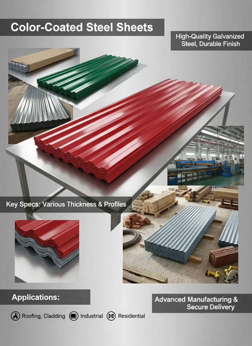 PPGI profiled sheet manufacturer