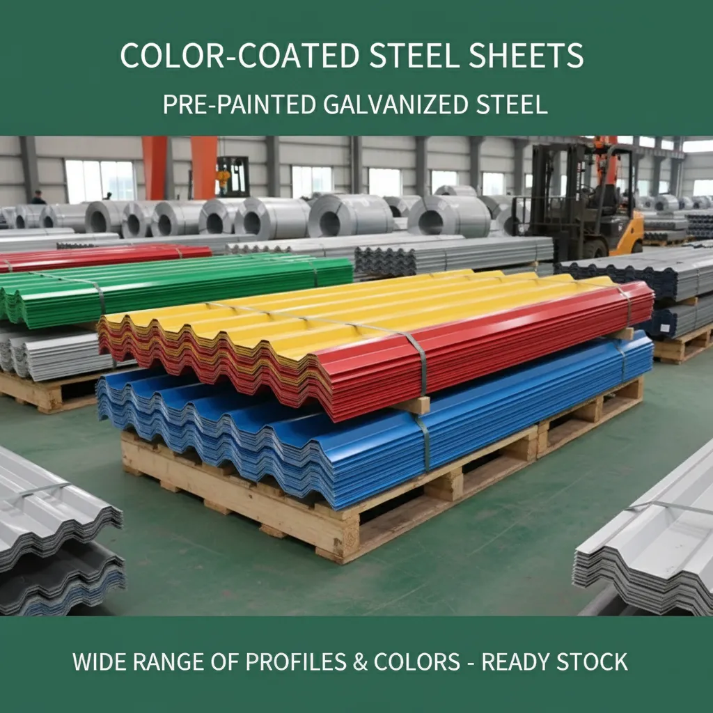 Corrugated color coated aluminum sheet wholesale