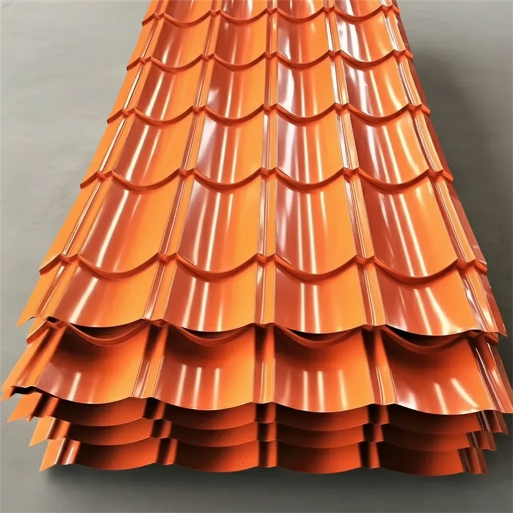 Aluminum zinc color coated steel sheet image thumbnail