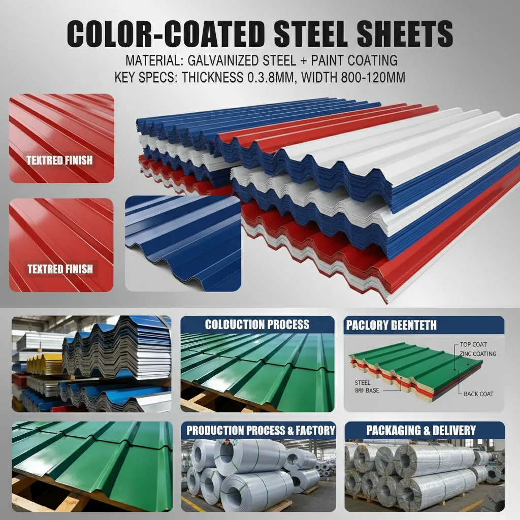 Color steel sheet manufacturer