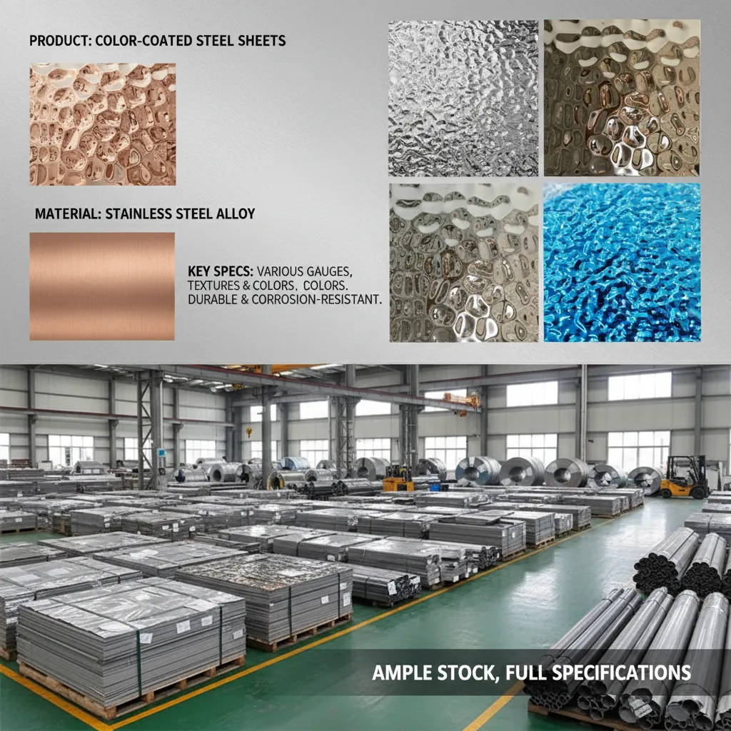Factory wholesale color steel sheet exporter