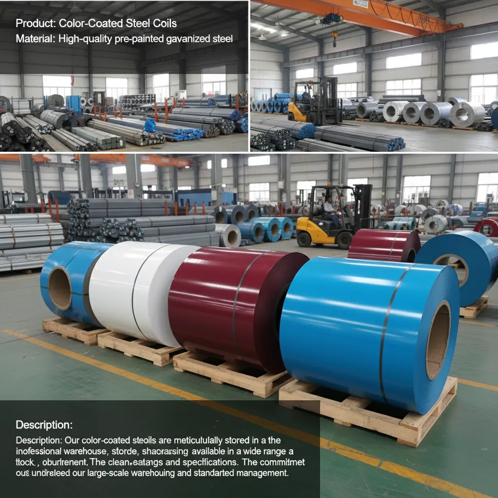 Tensile durable color coated coil wholesale
