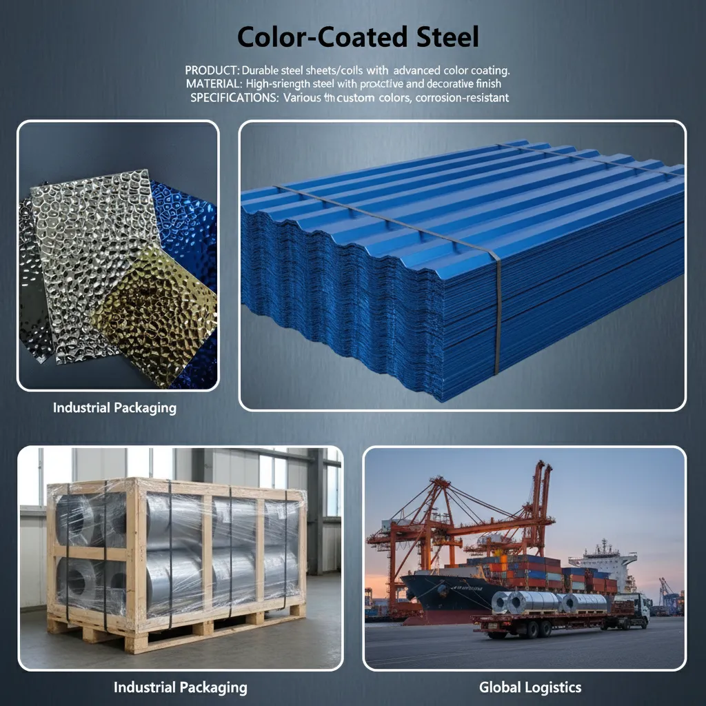 Metal building color steel sheet supplier