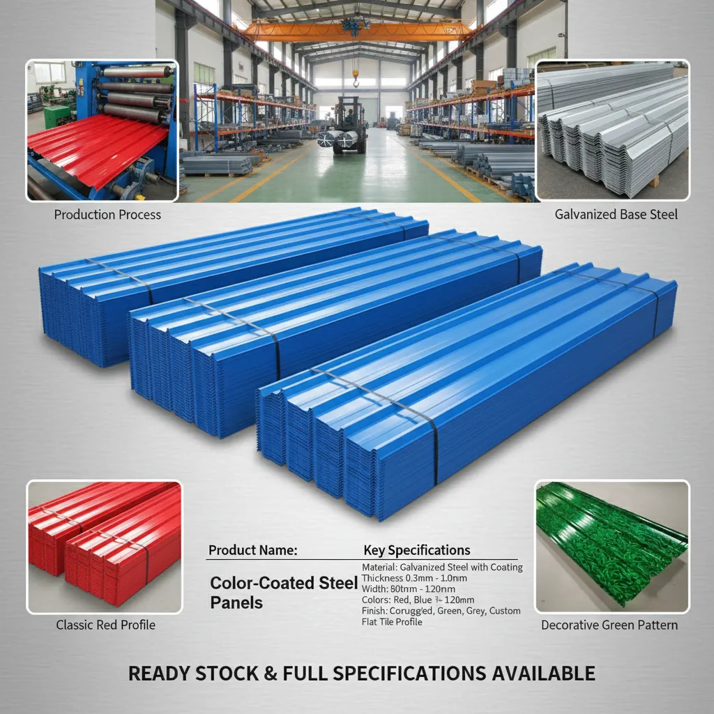 RAL color PPGI galvanized steel sheet factory