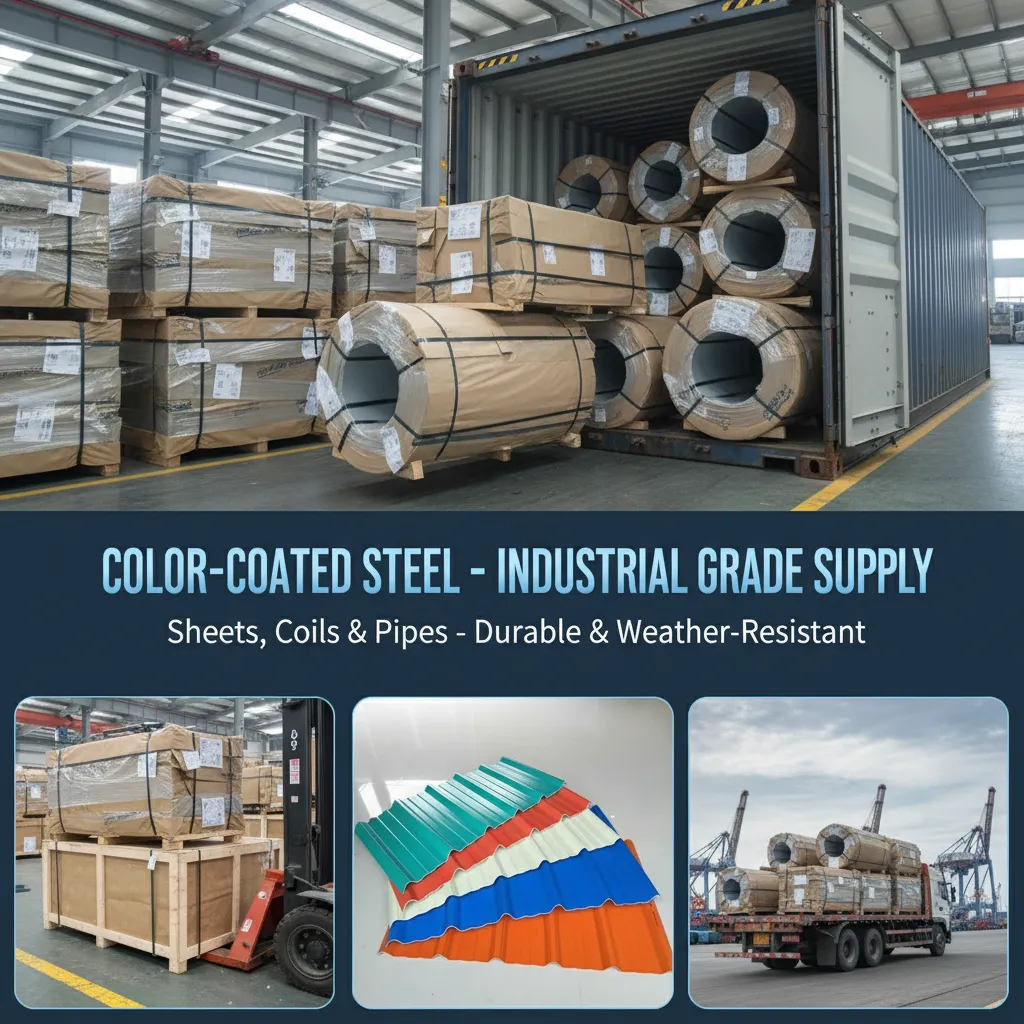 Polyester coated color steel sheet supplier