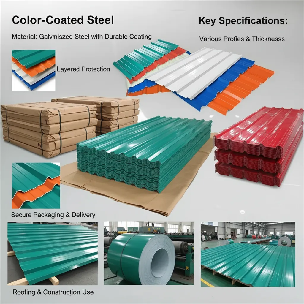 Polyester coated color steel sheet manufacturer