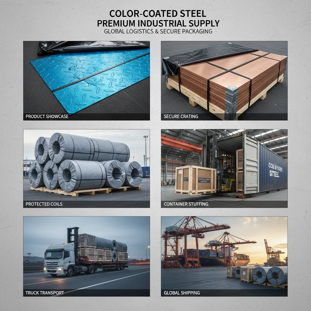 Factory wholesale color steel sheet manufacturer