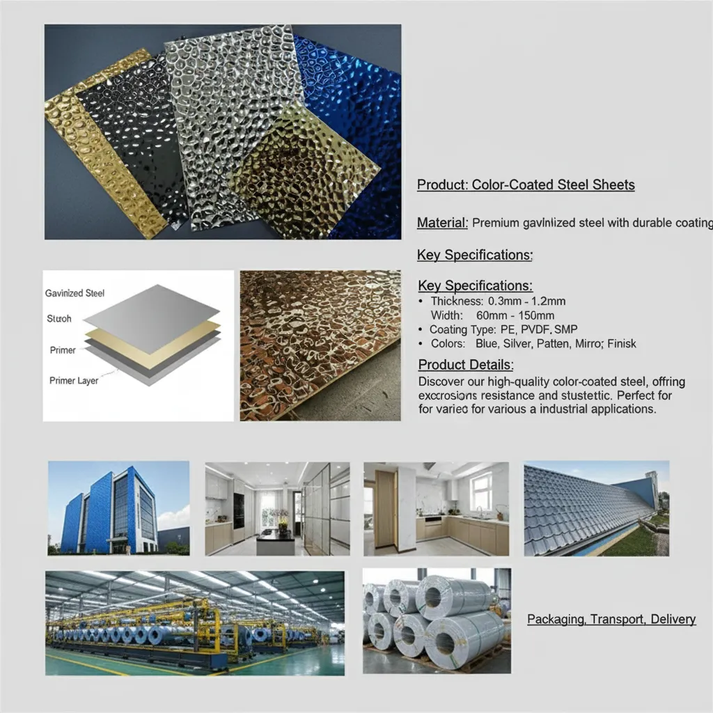 Metal building color steel sheet manufacturer