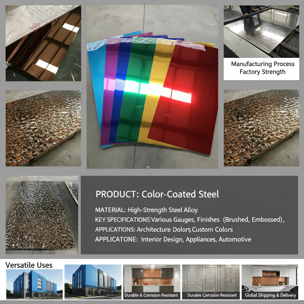 Heavy duty color steel sheet manufacturer
