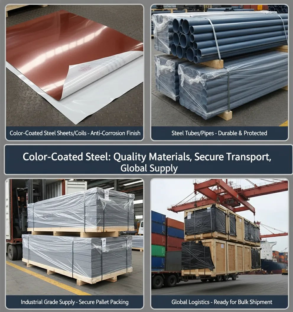 Heat insulated color steel sheet manufacturer