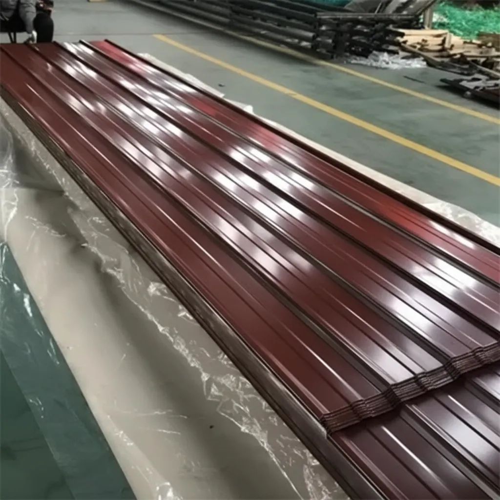 Precut color coated steel sheet image thumbnail