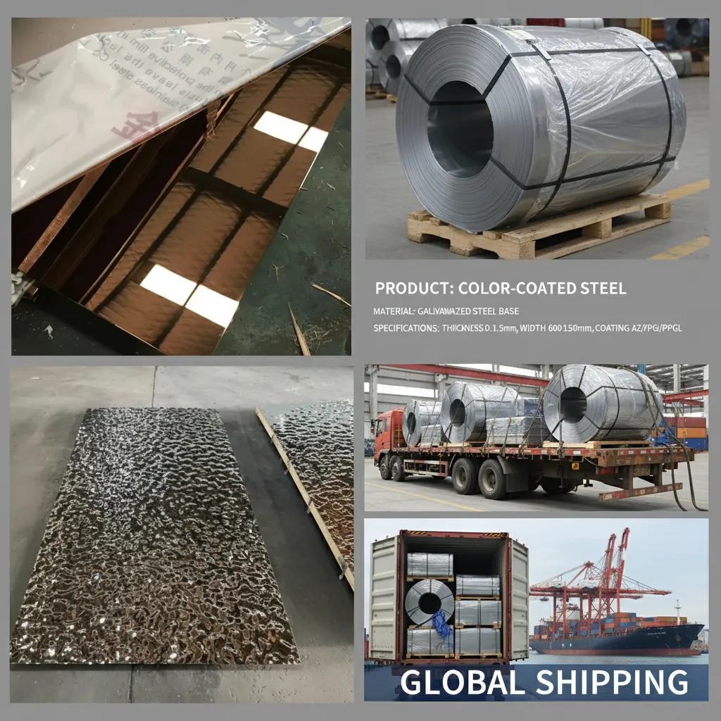 Heavy duty color steel sheet supplier