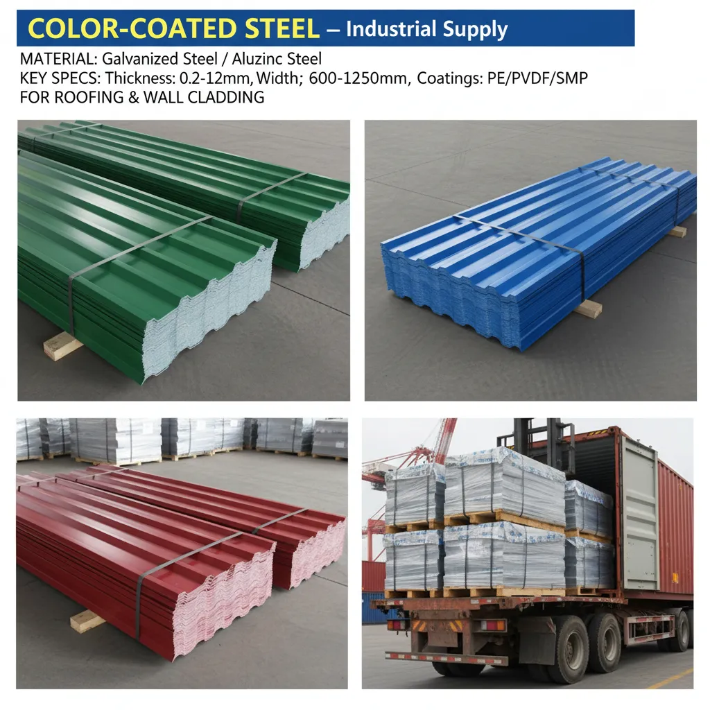 Exterior wall cladding steel sheet supplier