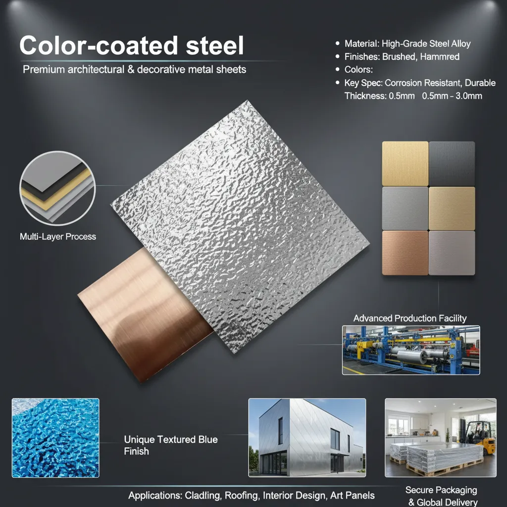 Waterproof color steel sheet manufacturer