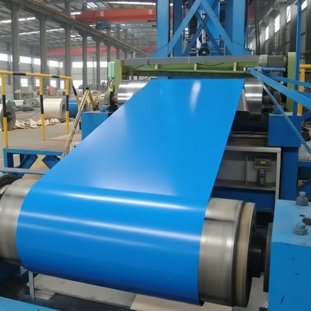 Anti corrosion color coated steel coil image thumbnail