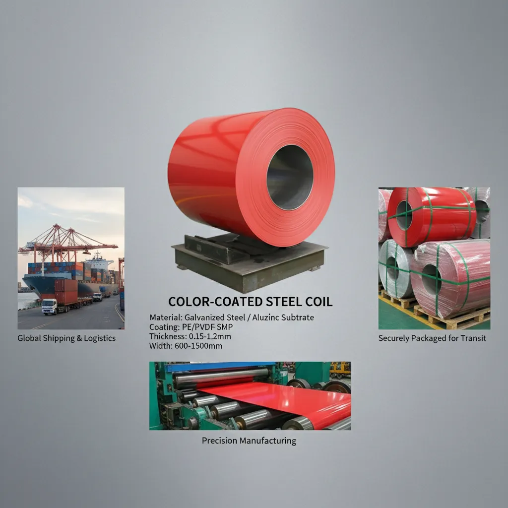 Outdoor building color coated coil manufacturer