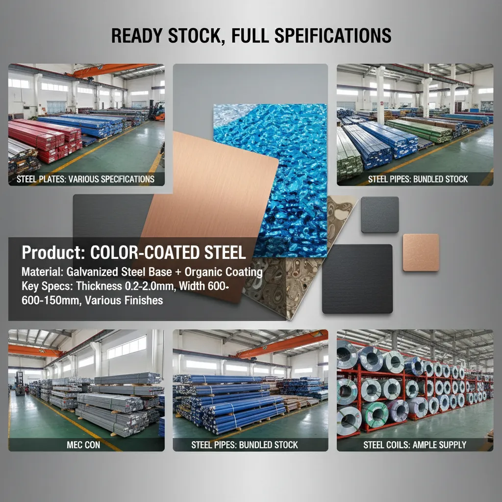 Waterproof color steel sheet wholesale