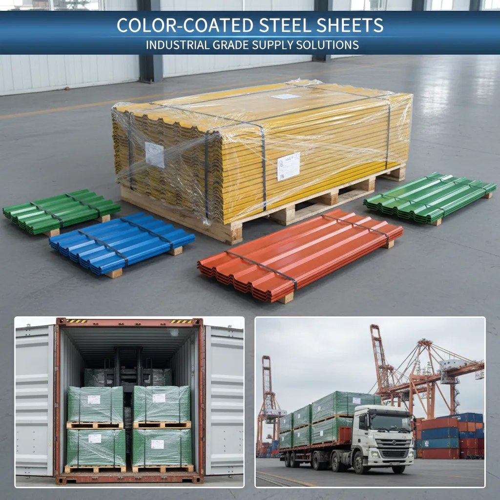 Mill finish color coated steel sheet manufacturer