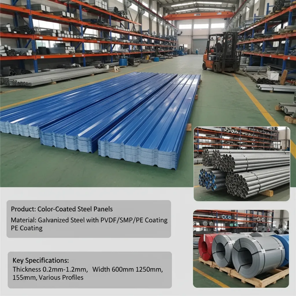 Factory supply PPGI color coated sheet exporter