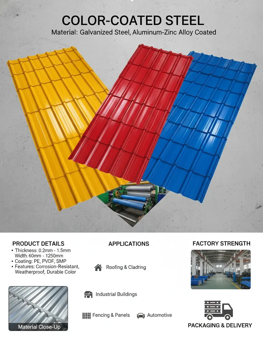 Prepainted galvanized steel sheet PPGI supplier