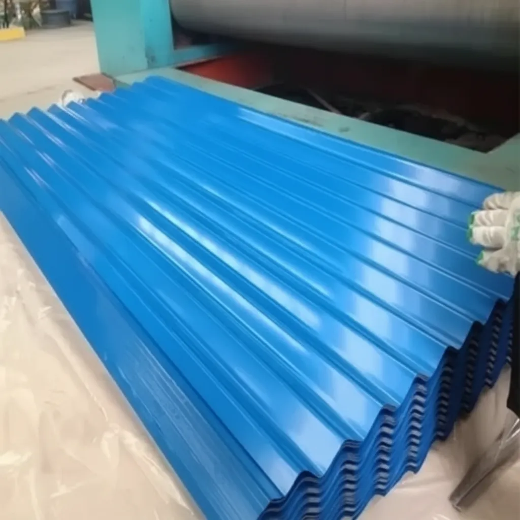 Clean room color coated steel sheet