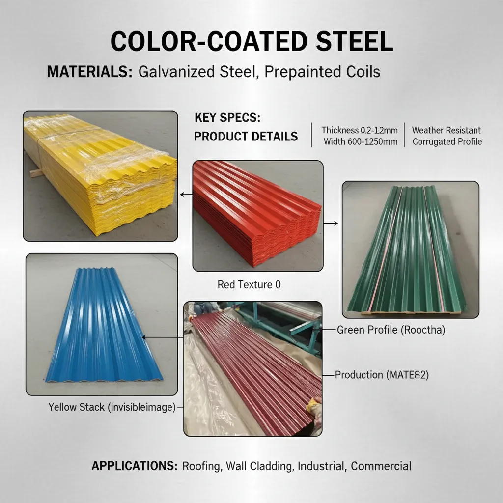 PPGI color coated galvanized steel plate supplier