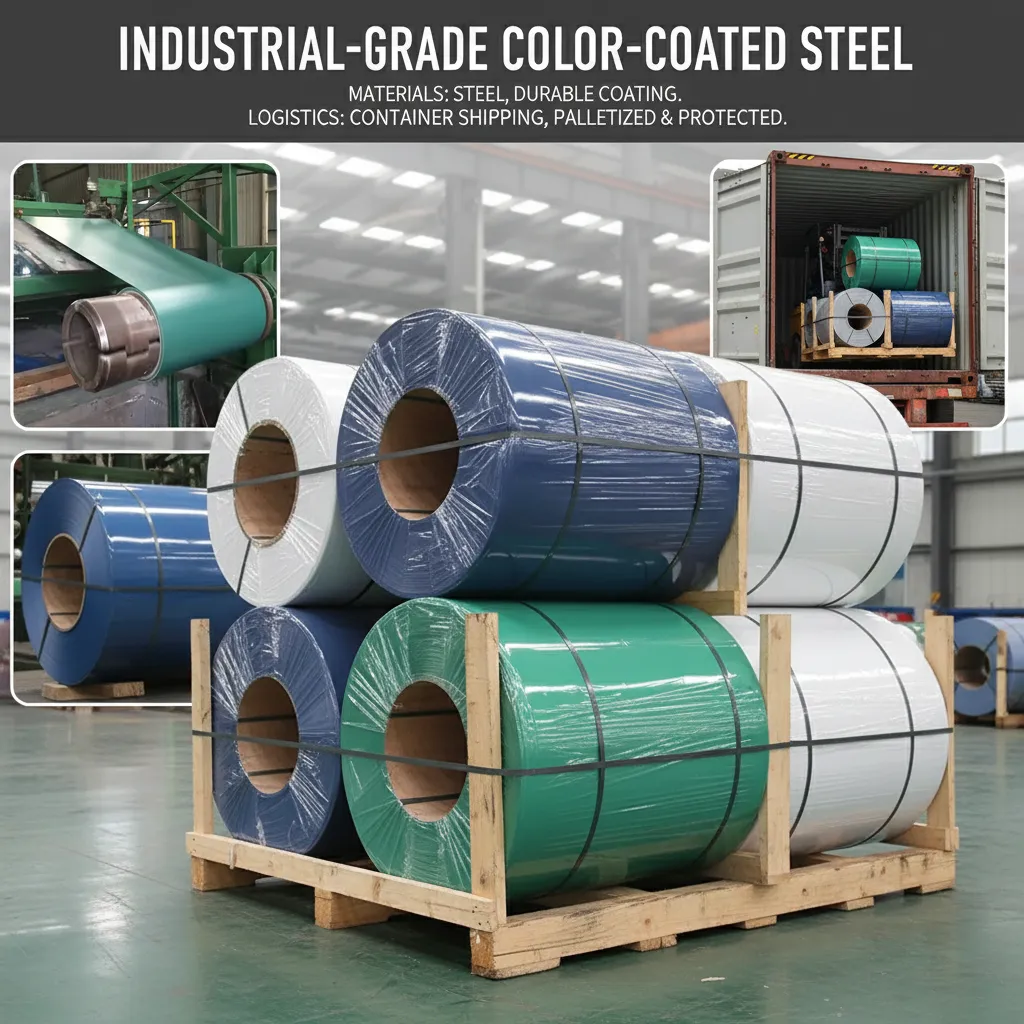 Cold rolled color coated steel coil manufacturer
