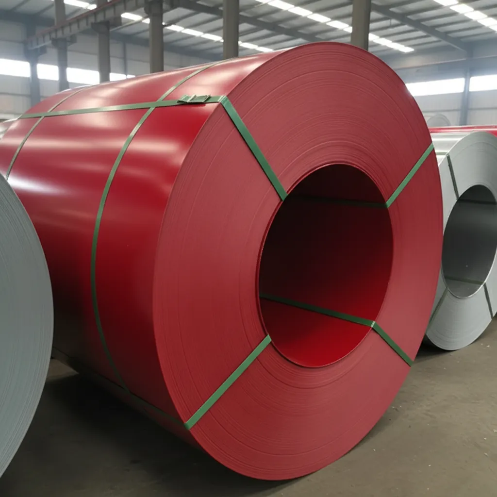 Zinc alloy color coated steel coil image thumbnail