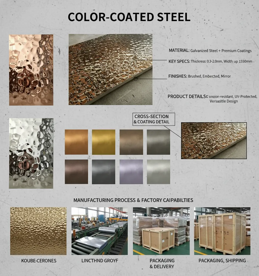 Galvalume color steel sheet supplier