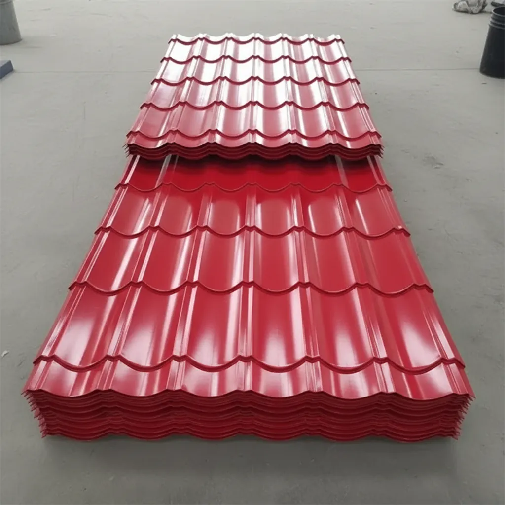 Precut color coated steel sheet image thumbnail