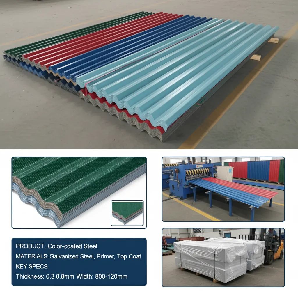Agricultural shed color steel sheet manufacturer