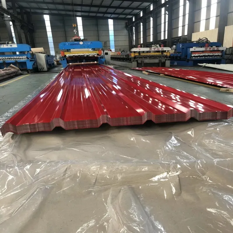 Waterproof color steel sheet