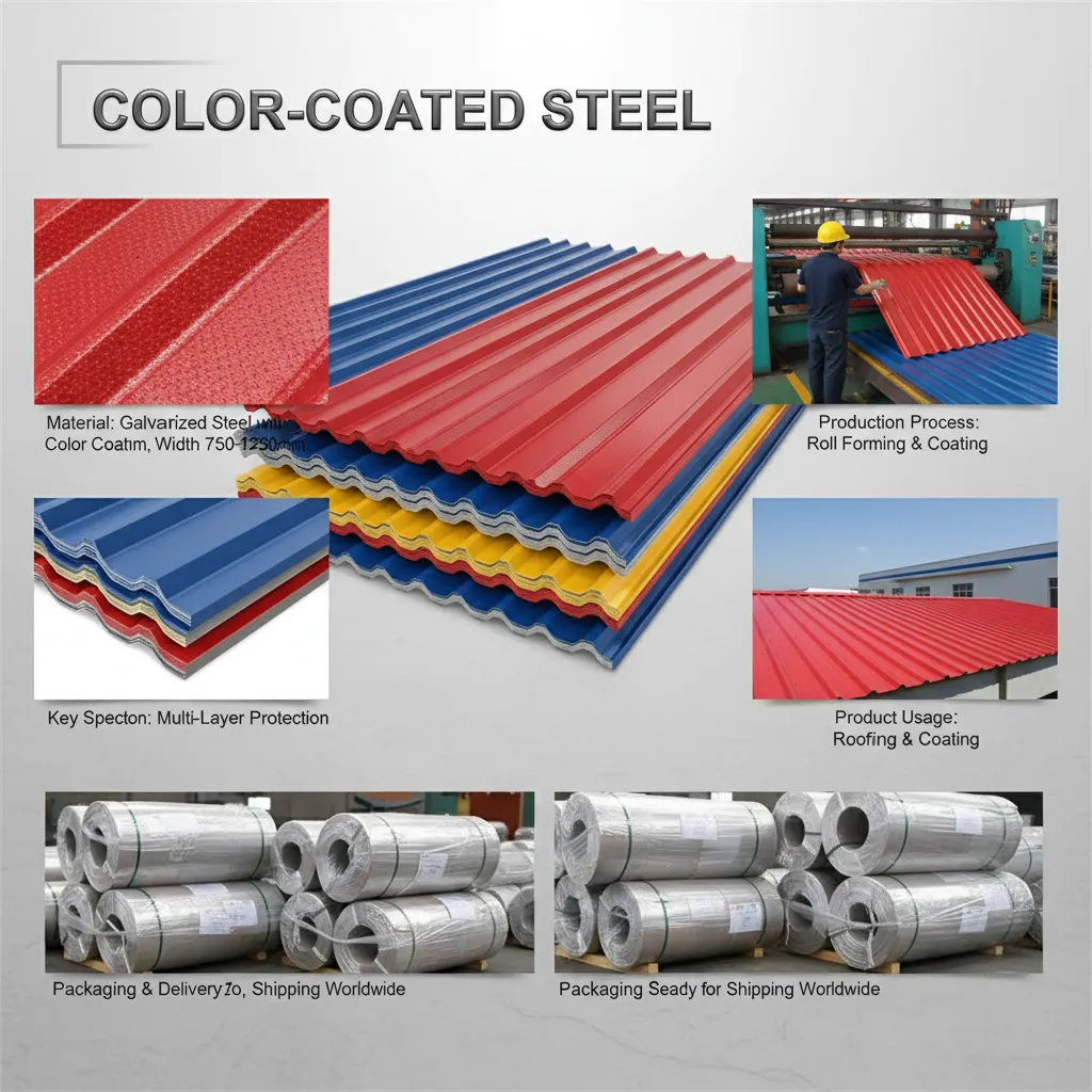 Construction exterior color steel sheet supplier