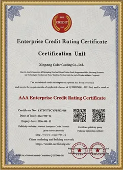 Certification