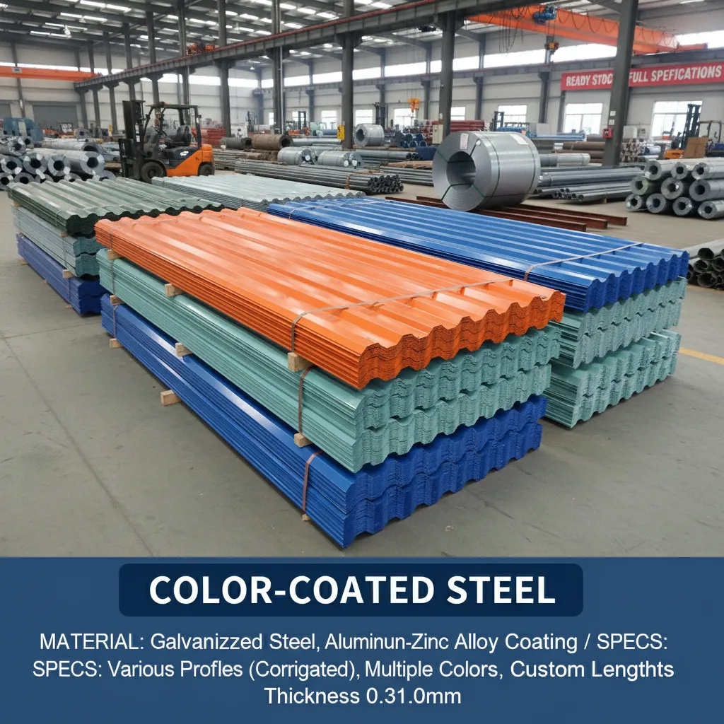 Agricultural shed color steel sheet wholesale