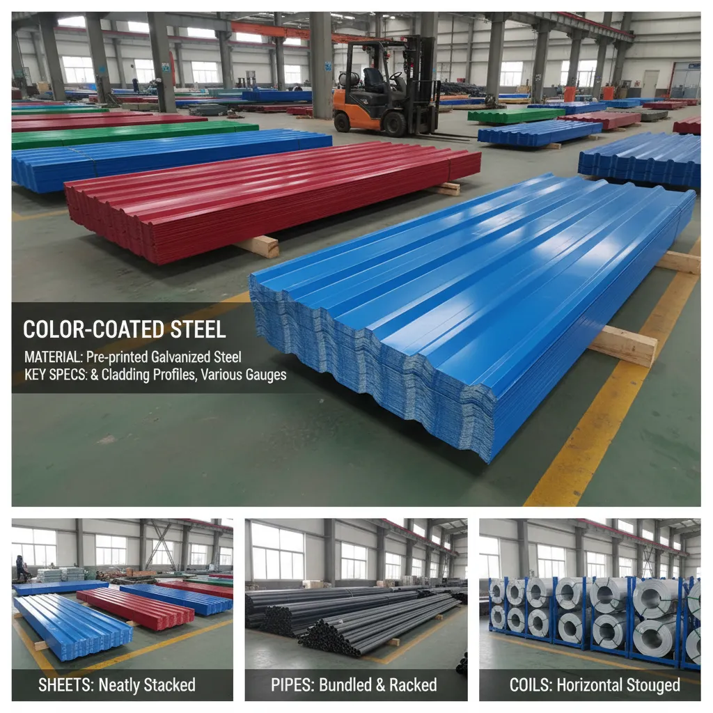 Metal roofing color steel sheet wholesale