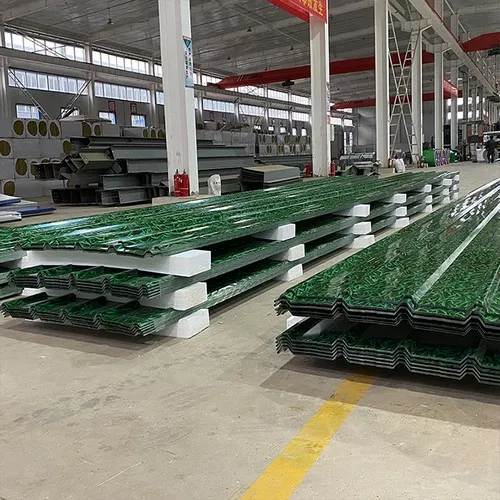 Cladding use color steel sheet