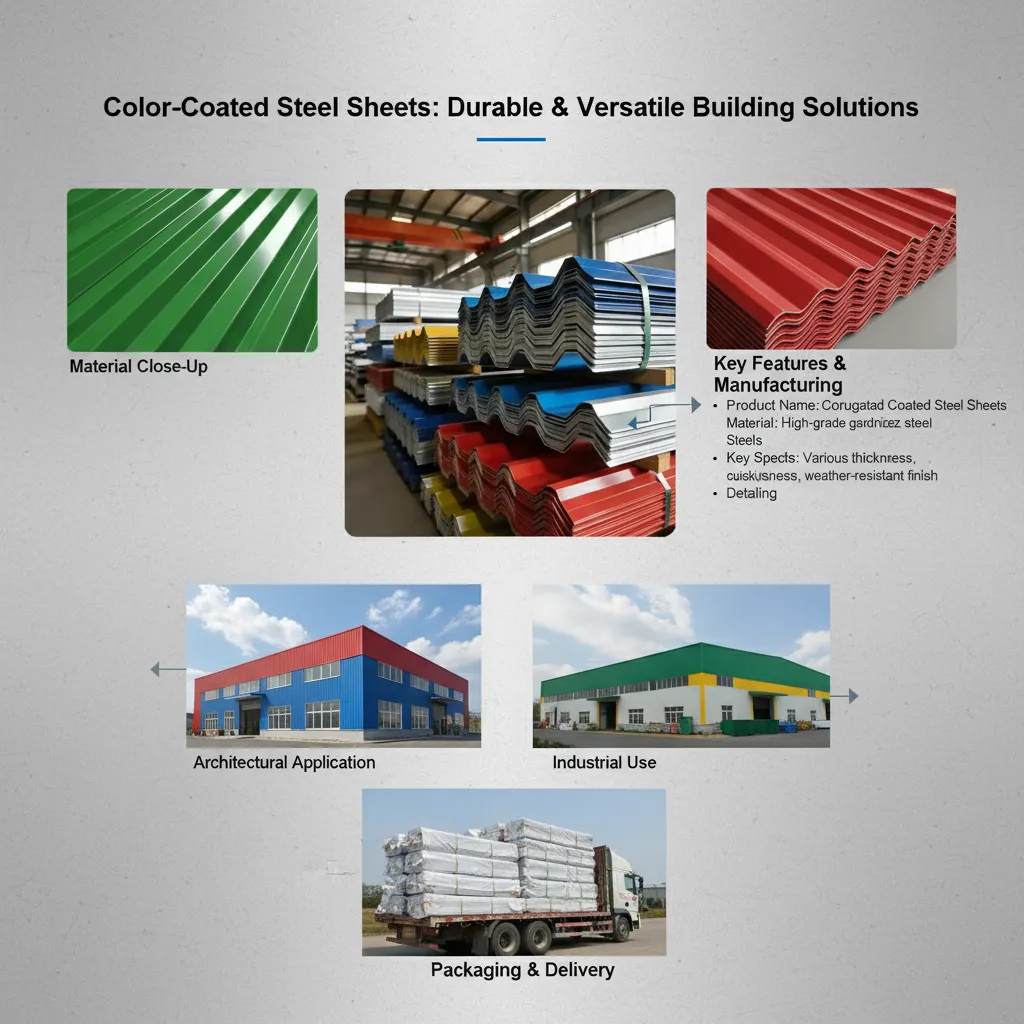 Environment friendly color steel sheet supplier