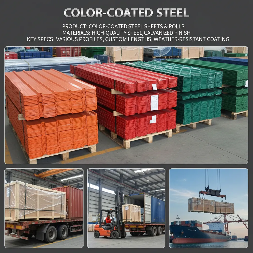 High hardness color steel sheet manufacturer