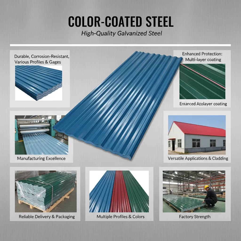 Prefab container color steel sheet manufacturer